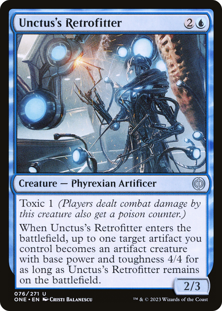 Unctus's Retrofitter [Phyrexia: All Will Be One] MTG Single Magic: The Gathering    | Red Claw Gaming