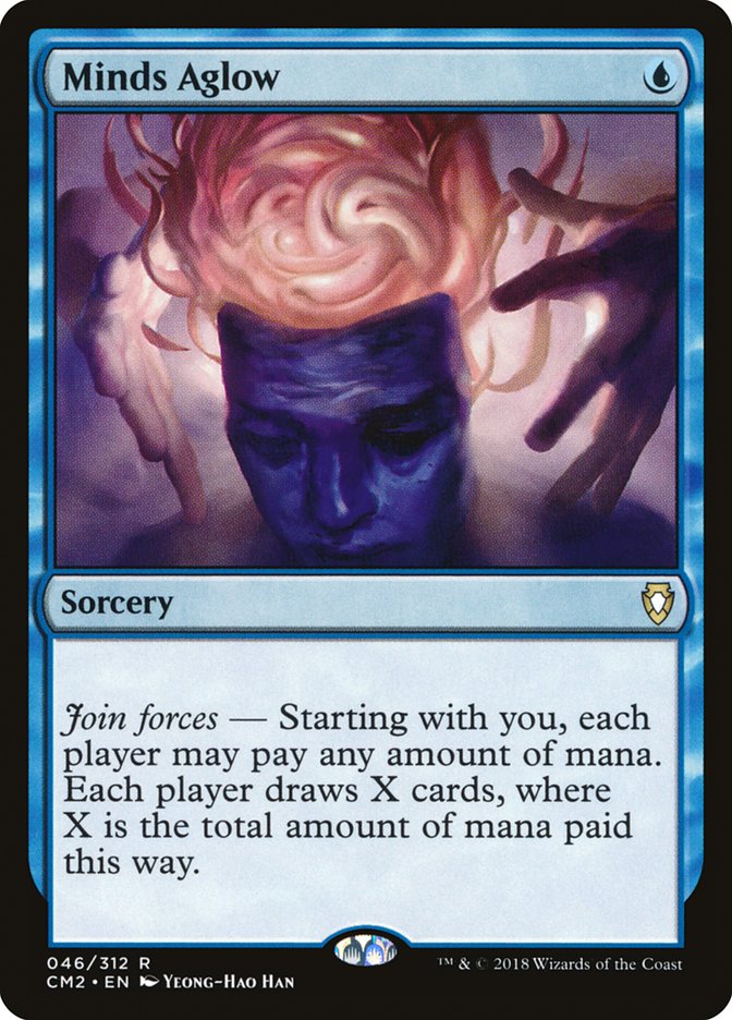 Minds Aglow [Commander Anthology Volume II] MTG Single Magic: The Gathering    | Red Claw Gaming