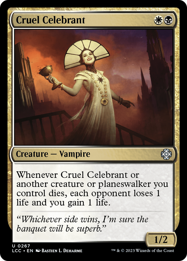 Cruel Celebrant [The Lost Caverns of Ixalan Commander] MTG Single Magic: The Gathering    | Red Claw Gaming