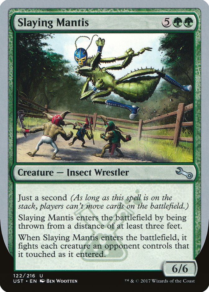 Slaying Mantis [Unstable] MTG Single Magic: The Gathering    | Red Claw Gaming