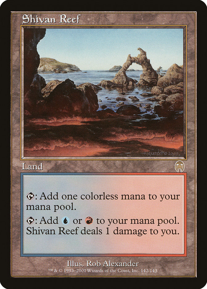 Shivan Reef [Apocalypse] MTG Single Magic: The Gathering    | Red Claw Gaming
