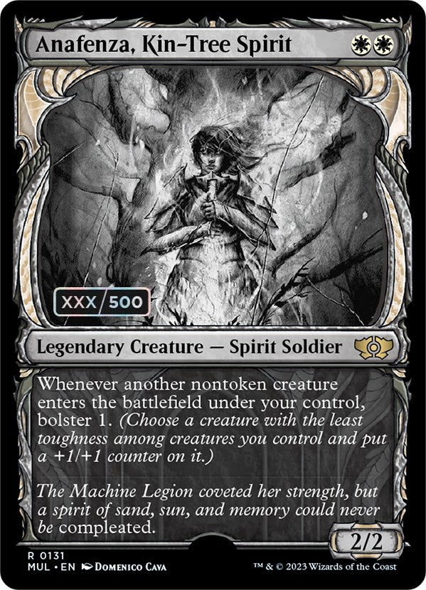 Anafenza, Kin-Tree Spirit (Serialized) [Multiverse Legends] MTG Single Magic: The Gathering    | Red Claw Gaming