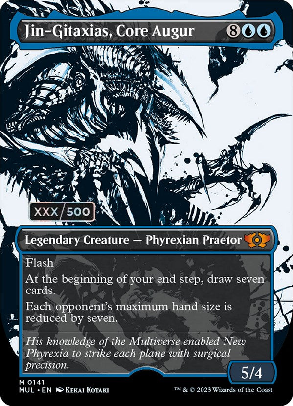 Jin-Gitaxias, Core Augur (Serialized) [Multiverse Legends] MTG Single Magic: The Gathering    | Red Claw Gaming