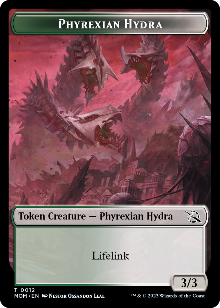 Phyrexian Hydra Token (12) [March of the Machine Tokens] MTG Single Magic: The Gathering    | Red Claw Gaming