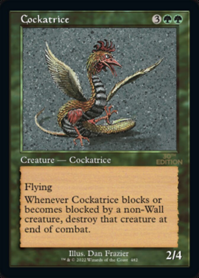 Cockatrice (Retro) [30th Anniversary Edition] MTG Single Magic: The Gathering    | Red Claw Gaming