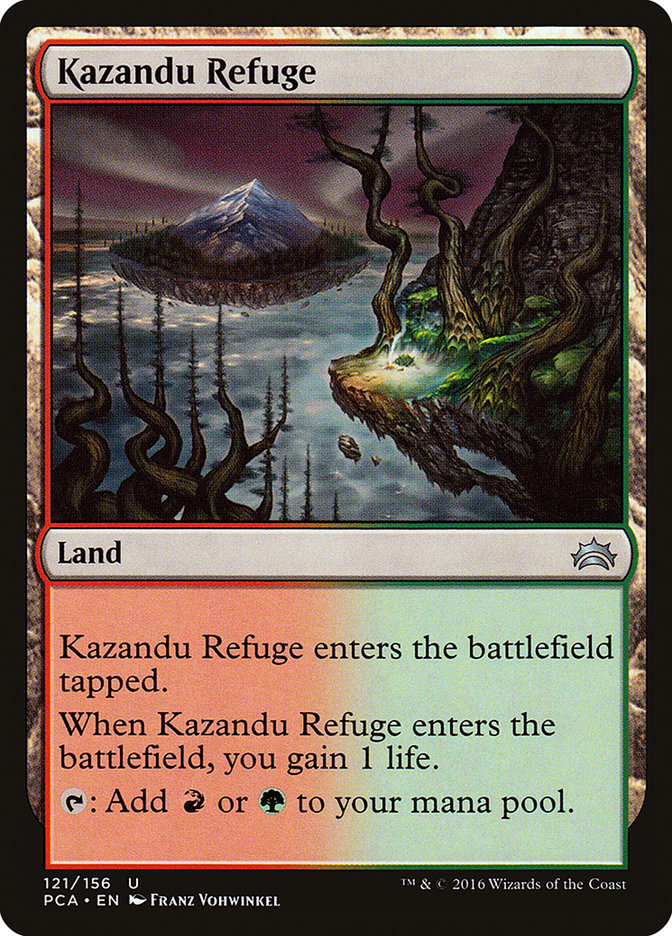 Kazandu Refuge [Planechase Anthology] MTG Single Magic: The Gathering    | Red Claw Gaming