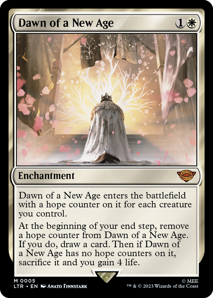 Dawn of a New Age [The Lord of the Rings: Tales of Middle-Earth] MTG Single Magic: The Gathering    | Red Claw Gaming