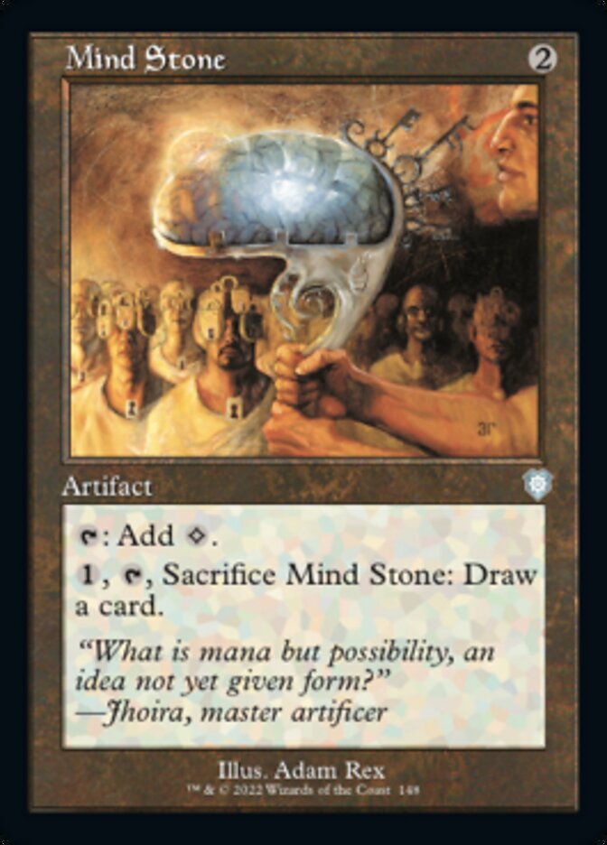 Mind Stone (Retro) [The Brothers' War Commander] MTG Single Magic: The Gathering    | Red Claw Gaming