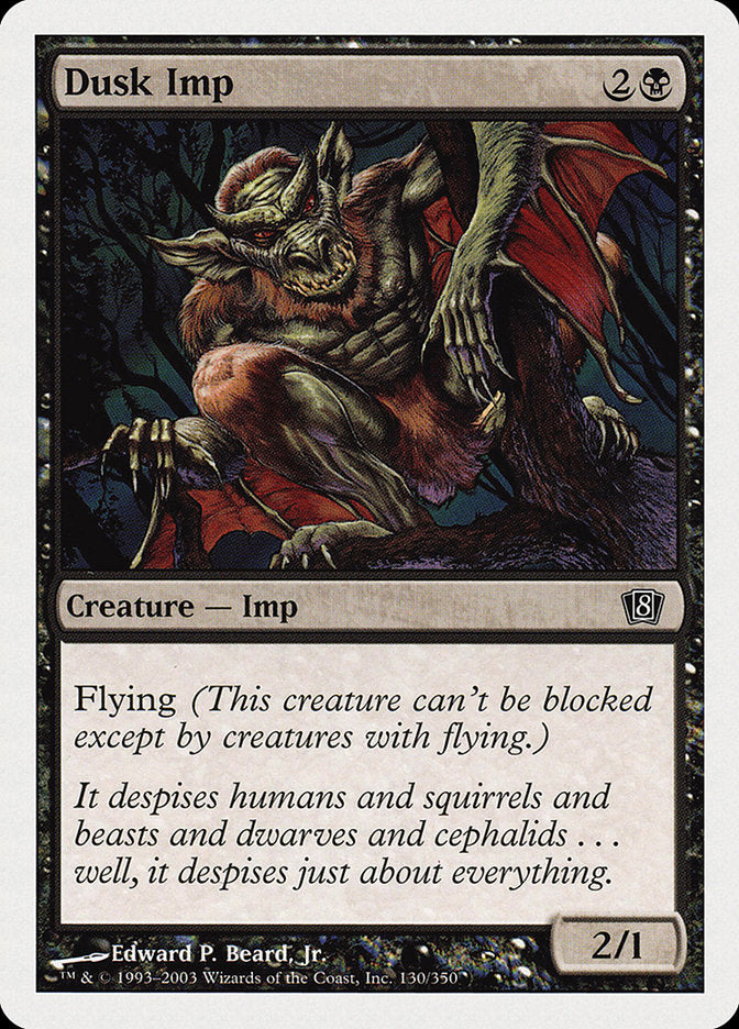 Dusk Imp [Eighth Edition] MTG Single Magic: The Gathering    | Red Claw Gaming