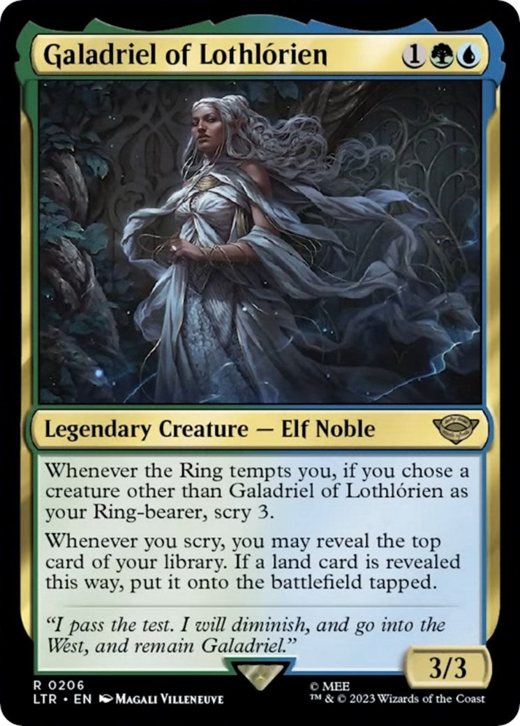 Galadriel of Lothlorien [The Lord of the Rings: Tales of Middle-Earth] MTG Single Magic: The Gathering    | Red Claw Gaming