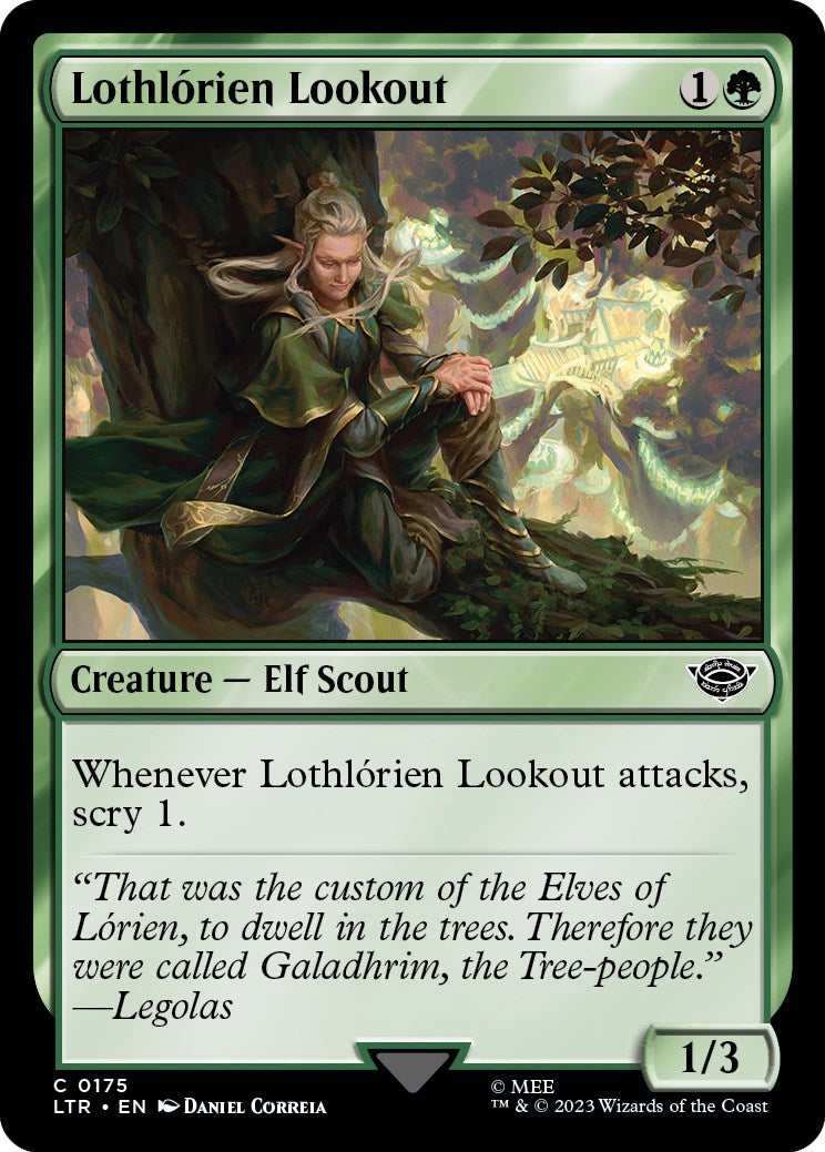Lothlorien Lookout [The Lord of the Rings: Tales of Middle-Earth] MTG Single Magic: The Gathering    | Red Claw Gaming
