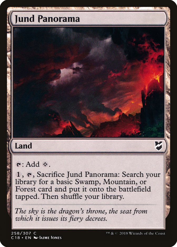 Jund Panorama [Commander 2018] MTG Single Magic: The Gathering    | Red Claw Gaming