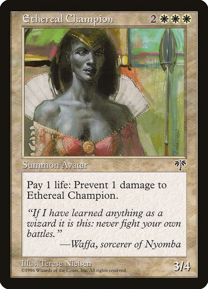 Ethereal Champion [Mirage] MTG Single Magic: The Gathering    | Red Claw Gaming