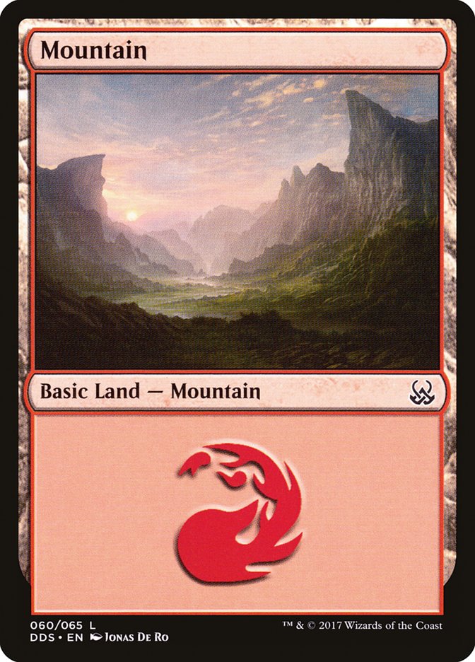 Mountain (60) [Duel Decks: Mind vs. Might] MTG Single Magic: The Gathering    | Red Claw Gaming