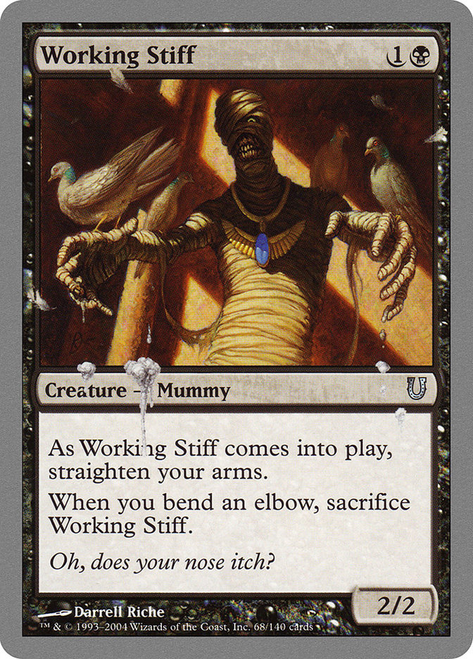 Working Stiff [Unhinged] MTG Single Magic: The Gathering    | Red Claw Gaming