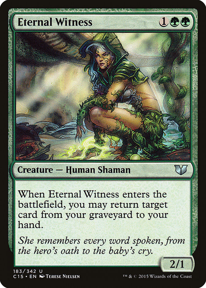 Eternal Witness [Commander 2015] MTG Single Magic: The Gathering    | Red Claw Gaming
