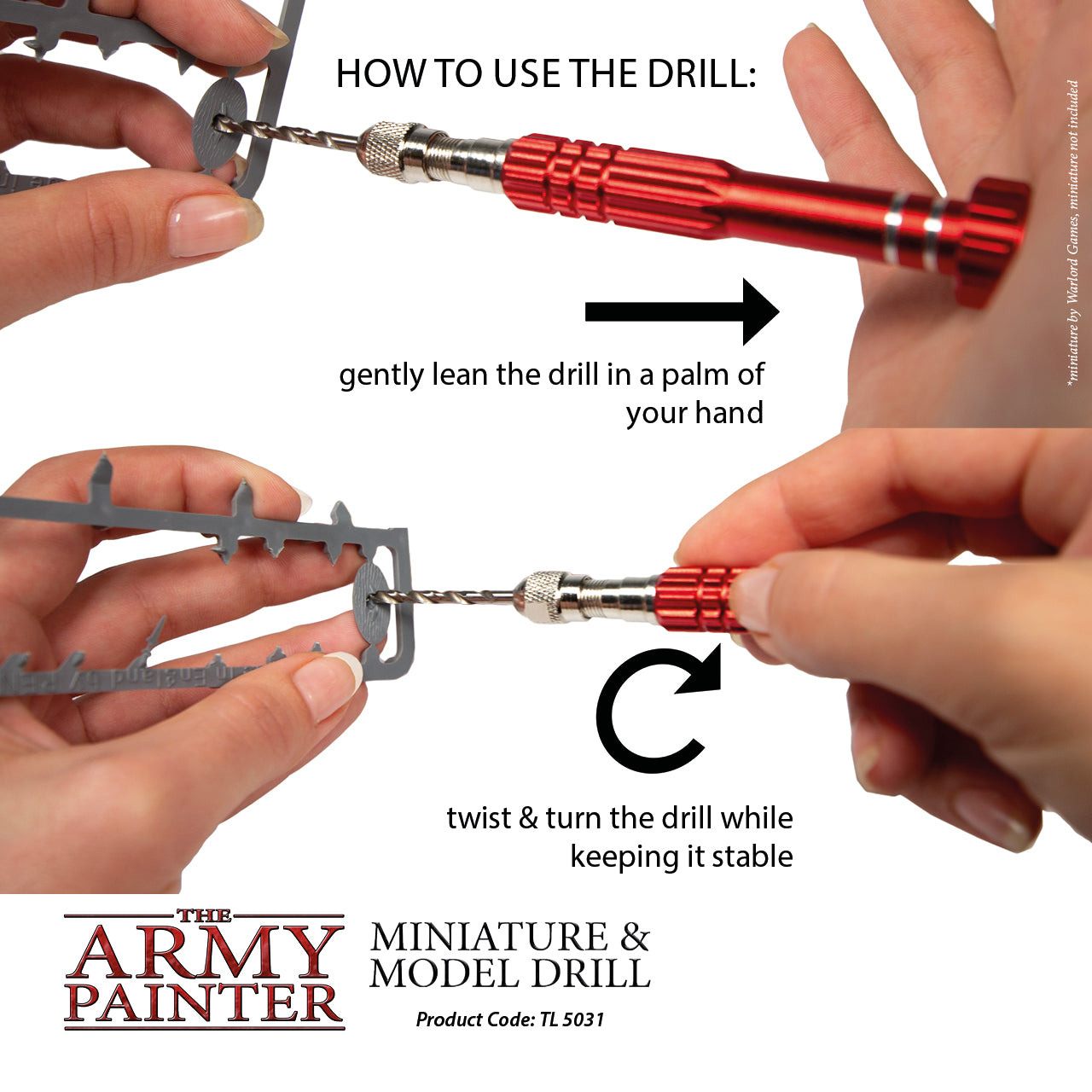 Miniature and Model Drill Tool Army Painter    | Red Claw Gaming