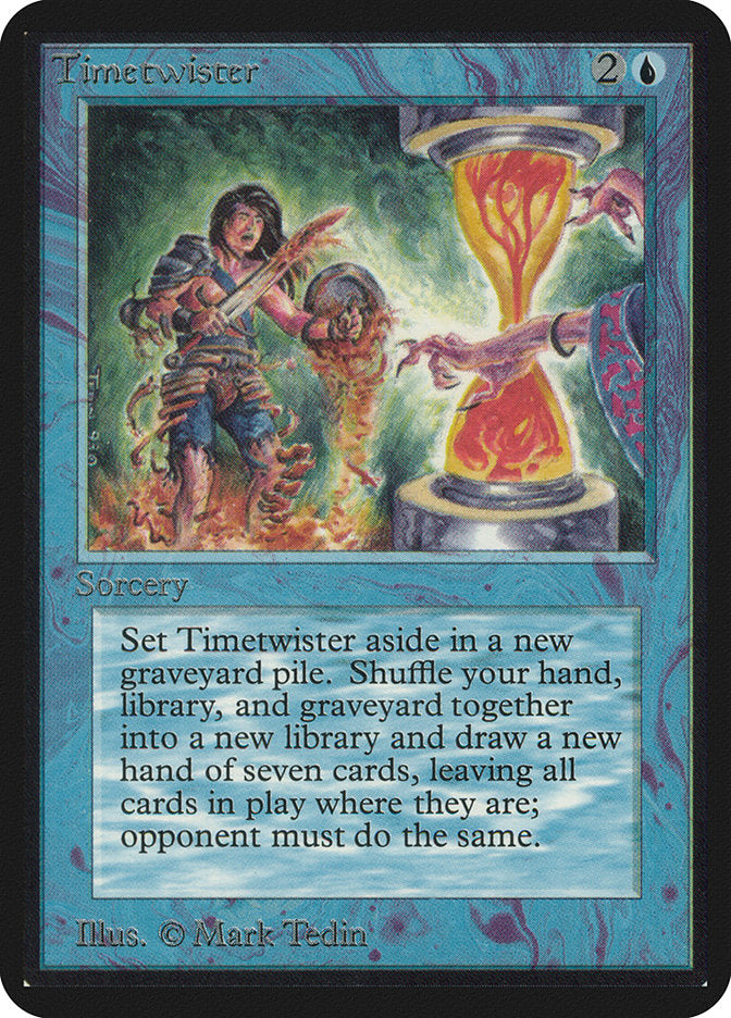 Timetwister [Alpha Edition] MTG Single Magic: The Gathering    | Red Claw Gaming
