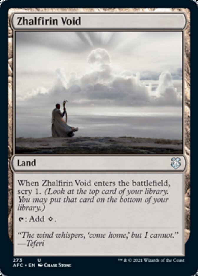 Zhalfirin Void [Dungeons & Dragons: Adventures in the Forgotten Realms Commander] MTG Single Magic: The Gathering    | Red Claw Gaming