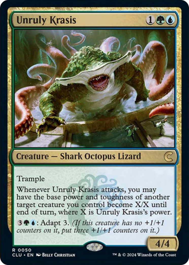 Unruly Krasis [Ravnica: Clue Edition] MTG Single Magic: The Gathering    | Red Claw Gaming