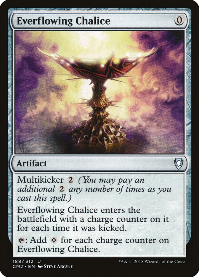 Everflowing Chalice [Commander Anthology Volume II] MTG Single Magic: The Gathering    | Red Claw Gaming