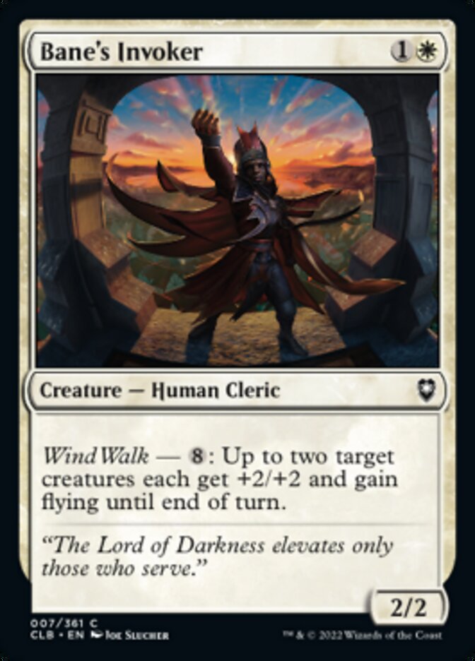 Bane's Invoker [Commander Legends: Battle for Baldur's Gate] MTG Single Magic: The Gathering    | Red Claw Gaming