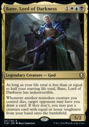 Bane, Lord of Darkness [Commander Legends: Battle for Baldur's Gate] MTG Single Magic: The Gathering    | Red Claw Gaming