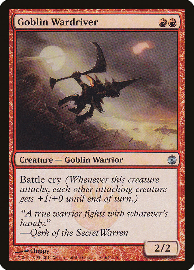 Goblin Wardriver [Mirrodin Besieged] MTG Single Magic: The Gathering    | Red Claw Gaming