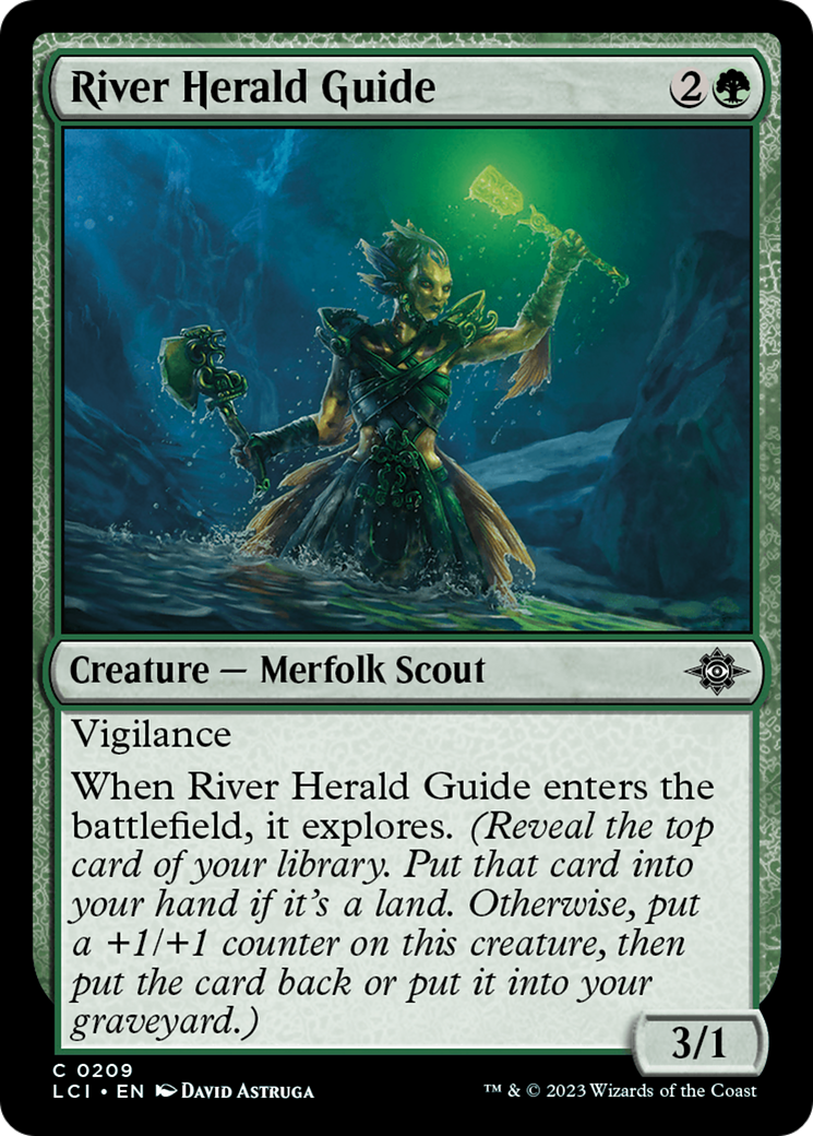 River Herald Guide [The Lost Caverns of Ixalan] MTG Single Magic: The Gathering    | Red Claw Gaming