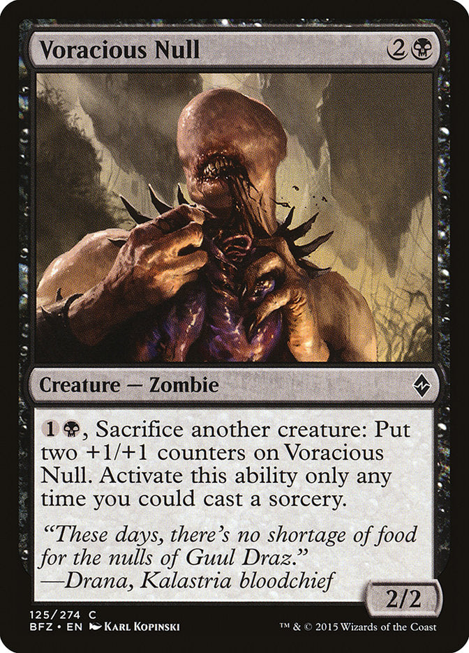 Voracious Null [Battle for Zendikar] MTG Single Magic: The Gathering    | Red Claw Gaming