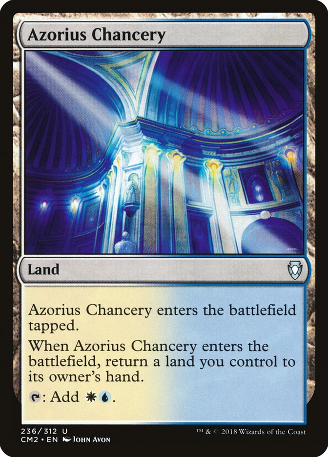 Azorius Chancery [Commander Anthology Volume II] MTG Single Magic: The Gathering    | Red Claw Gaming