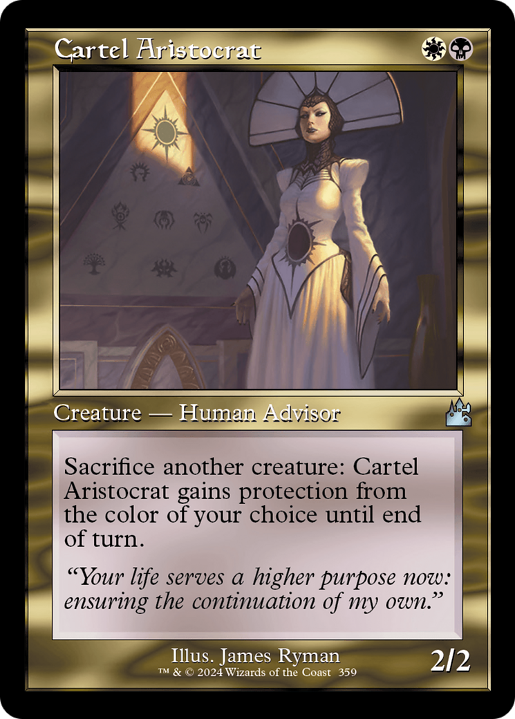 Cartel Aristocrat (Retro Frame) [Ravnica Remastered] MTG Single Magic: The Gathering    | Red Claw Gaming