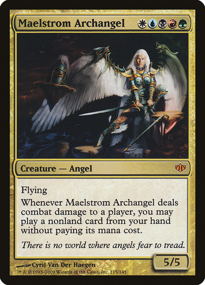 Maelstrom Archangel [Conflux] MTG Single Magic: The Gathering    | Red Claw Gaming