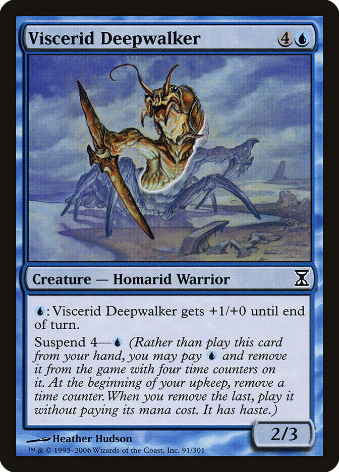 Viscerid Deepwalker [Time Spiral] MTG Single Magic: The Gathering    | Red Claw Gaming