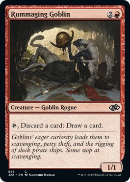 Rummaging Goblin [Jumpstart 2022] MTG Single Magic: The Gathering    | Red Claw Gaming