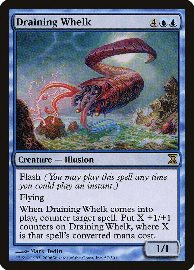 Draining Whelk [Time Spiral] MTG Single Magic: The Gathering    | Red Claw Gaming