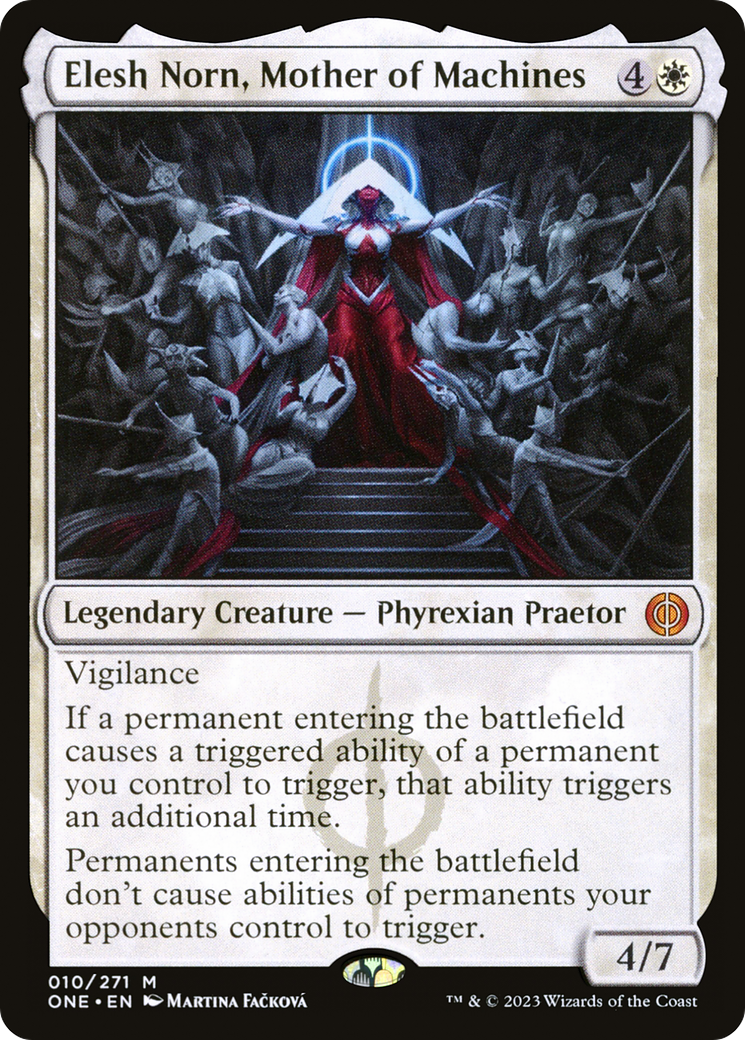 Elesh Norn, Mother of Machines [Phyrexia: All Will Be One] MTG Single Magic: The Gathering    | Red Claw Gaming