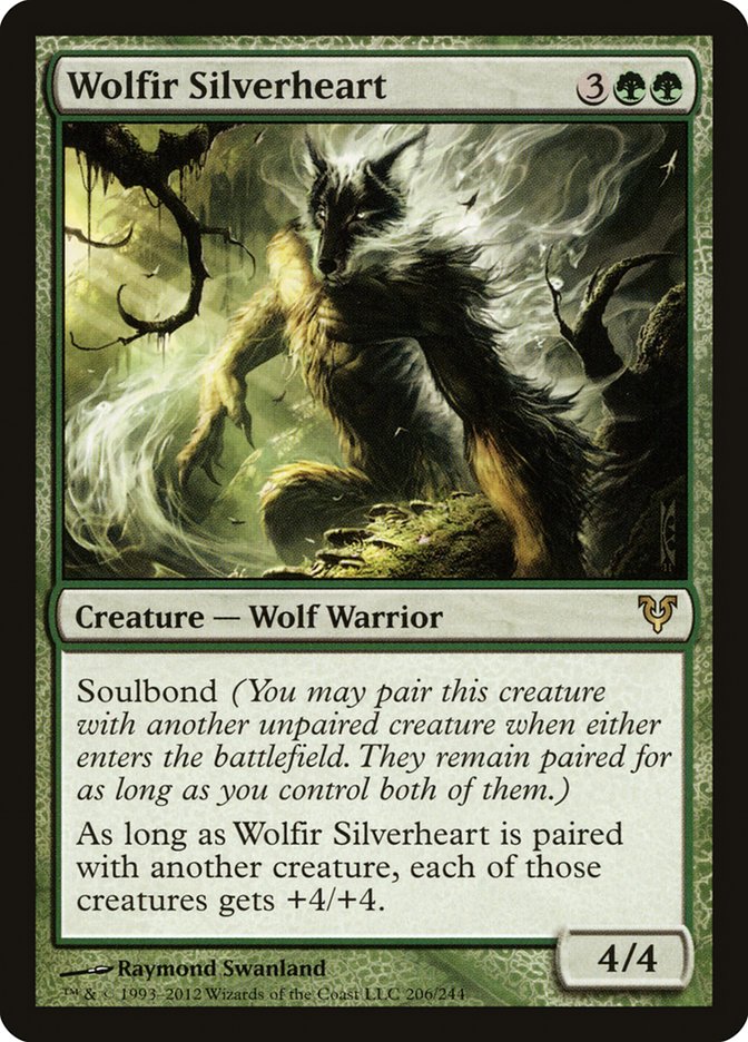 Wolfir Silverheart [Avacyn Restored] MTG Single Magic: The Gathering    | Red Claw Gaming