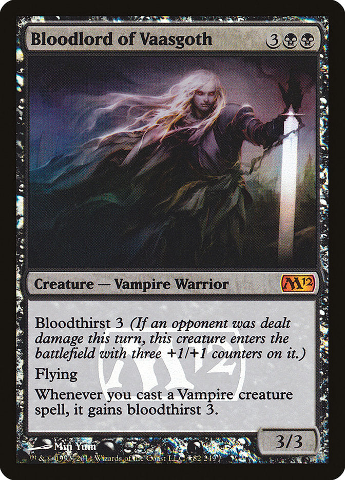 Bloodlord of Vaasgoth [Magic 2012 Prerelease Promos] MTG Single Magic: The Gathering    | Red Claw Gaming