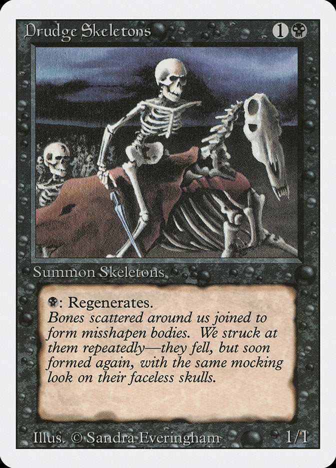 Drudge Skeletons [Revised Edition] MTG Single Magic: The Gathering    | Red Claw Gaming