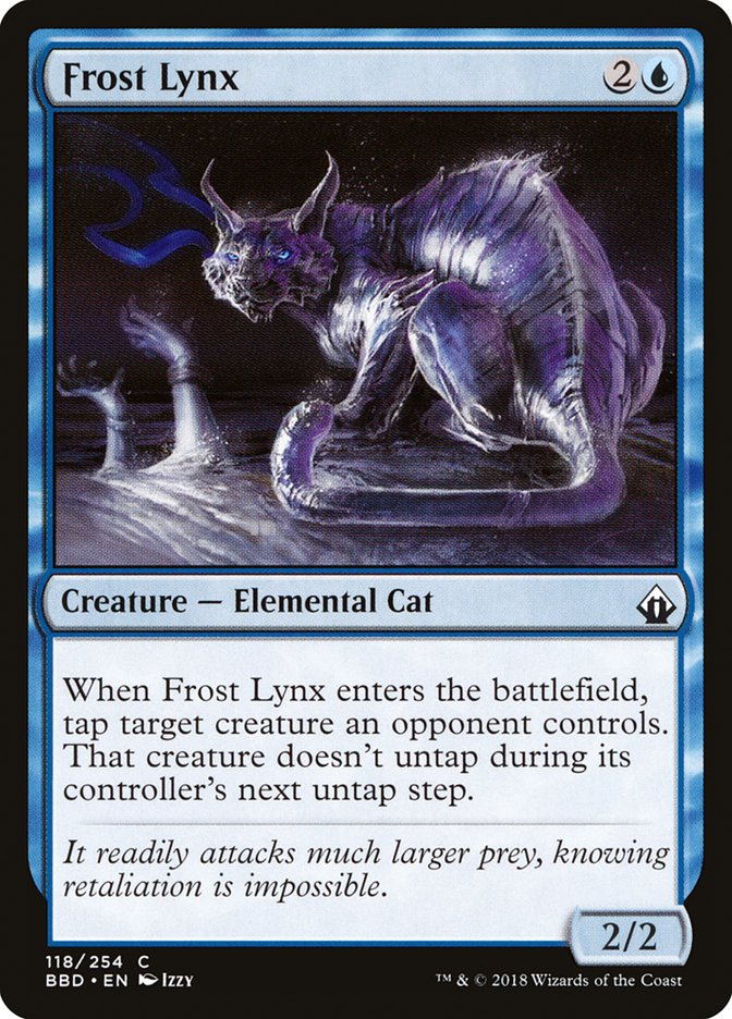 Frost Lynx [Battlebond] MTG Single Magic: The Gathering    | Red Claw Gaming