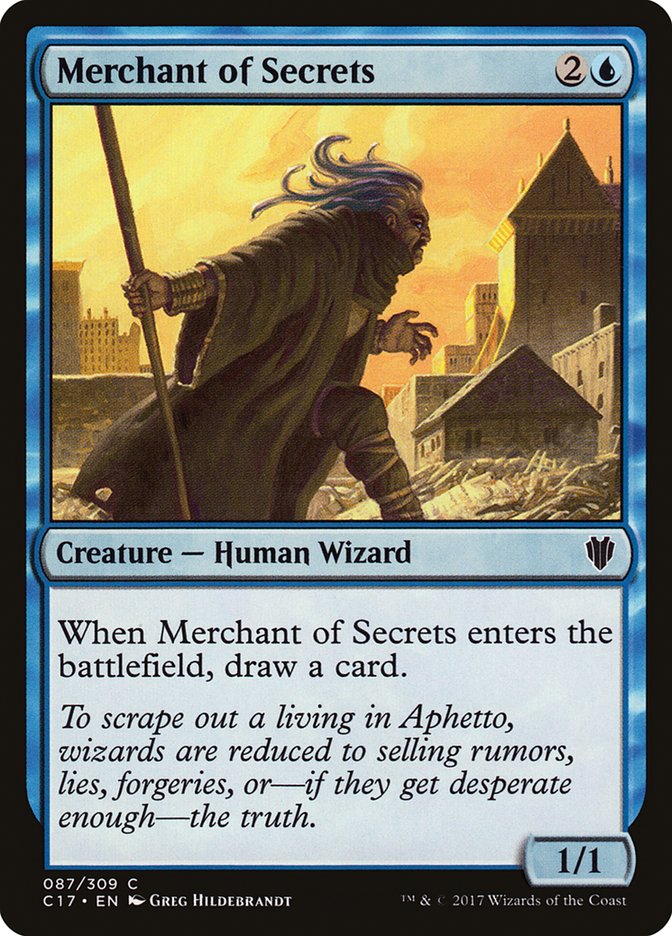 Merchant of Secrets [Commander 2017] MTG Single Magic: The Gathering    | Red Claw Gaming