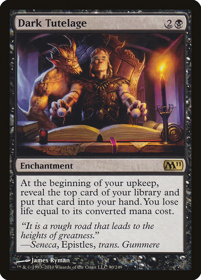 Dark Tutelage [Magic 2011] MTG Single Magic: The Gathering    | Red Claw Gaming