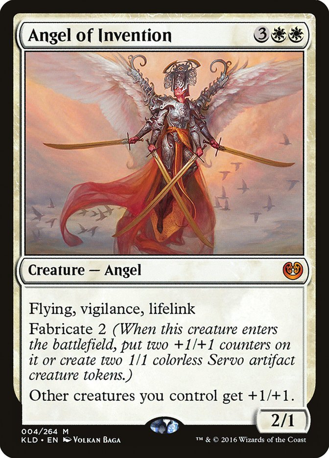 Angel of Invention [Kaladesh] MTG Single Magic: The Gathering    | Red Claw Gaming