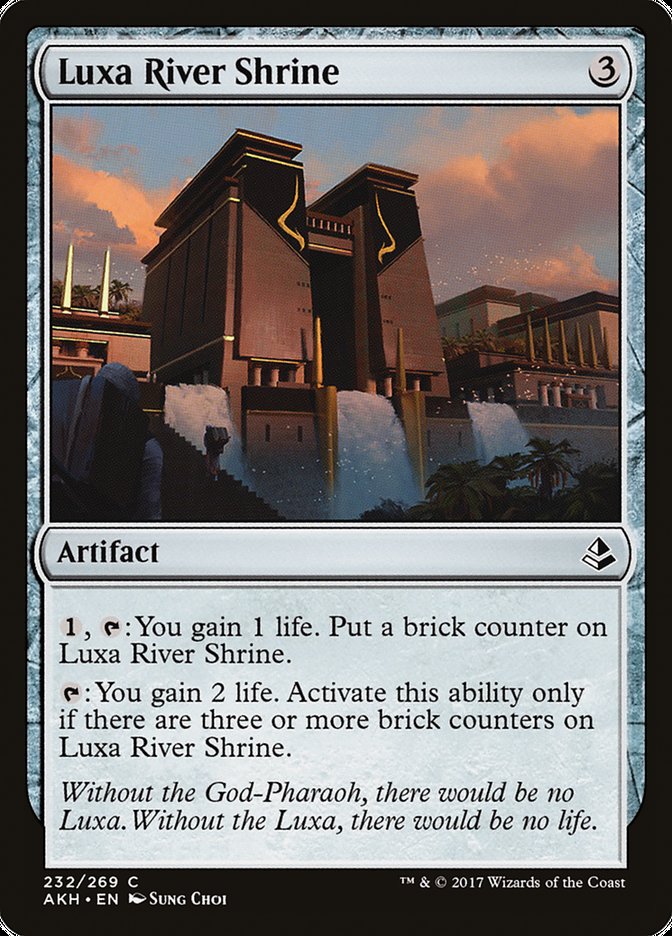 Luxa River Shrine [Amonkhet] MTG Single Magic: The Gathering    | Red Claw Gaming