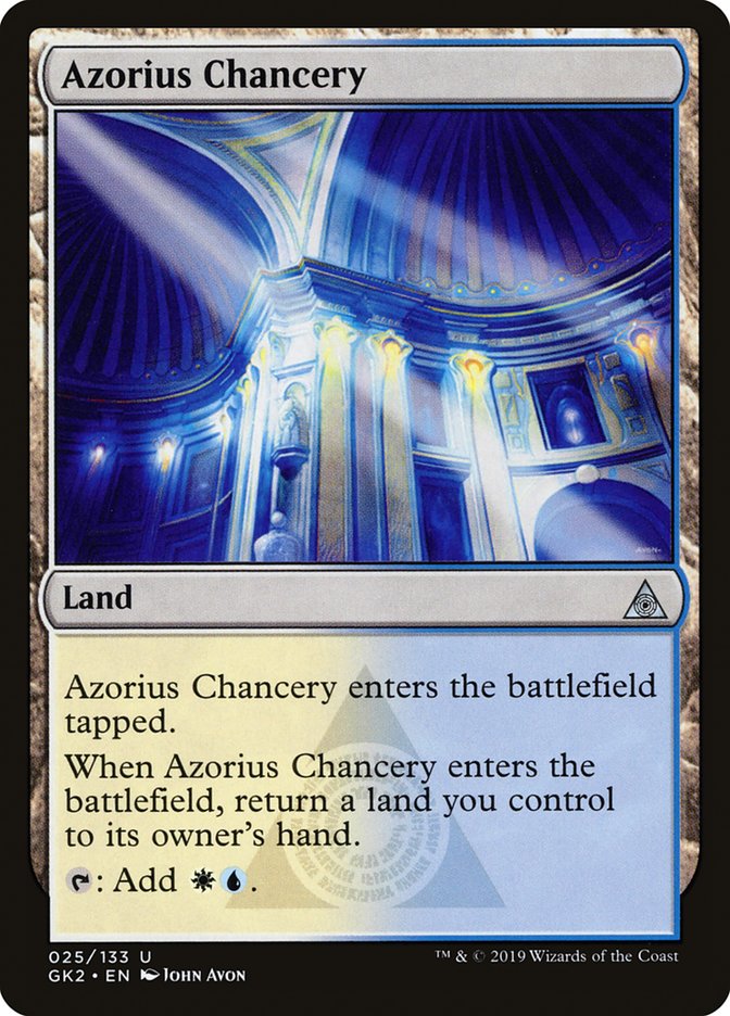 Azorius Chancery [Ravnica Allegiance Guild Kit] MTG Single Magic: The Gathering    | Red Claw Gaming