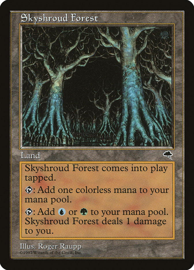 Skyshroud Forest [Tempest] MTG Single Magic: The Gathering    | Red Claw Gaming