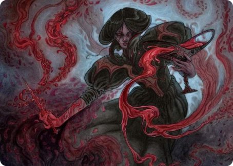 Change of Fortune Art Card [Innistrad: Crimson Vow Art Series] MTG Single Magic: The Gathering    | Red Claw Gaming