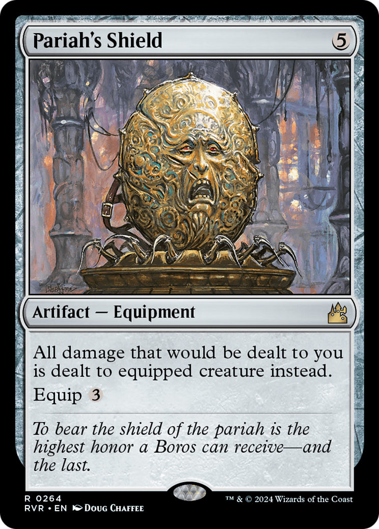 Pariah's Shield [Ravnica Remastered] MTG Single Magic: The Gathering    | Red Claw Gaming