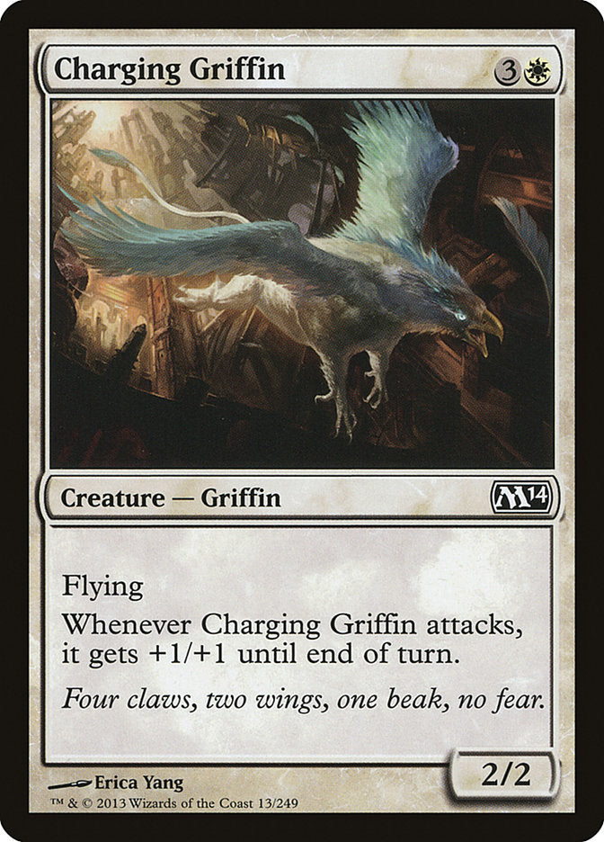 Charging Griffin [Magic 2014] MTG Single Magic: The Gathering    | Red Claw Gaming